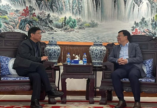 leyu网站资源王平卫董事长拜会周鼎大使